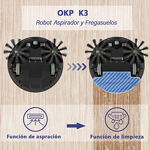Avis sur le robot aspirateur OKP K3