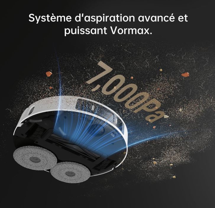 Auto-Lavage des serpillières, 7 000 Pa