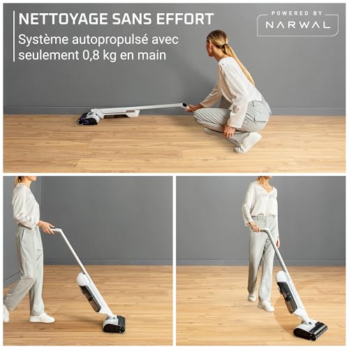 1737644327 pstrongAvis Rowenta X Clean 10 GZ7540WO – Aspirateur Laveur Sans Filstrongp