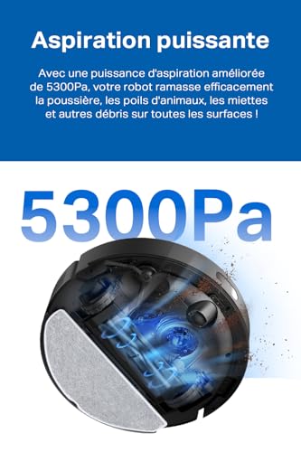 Avis Tapo RV20Max Plus Aspiration 5300 Pa LiDAR Smart Clean Commande Vocale