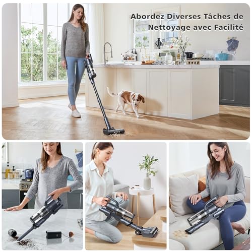 1738850984 Avis MIUZZY M243 Aspirateur Balai 30000Pa Sans Fil Puissant et Leger