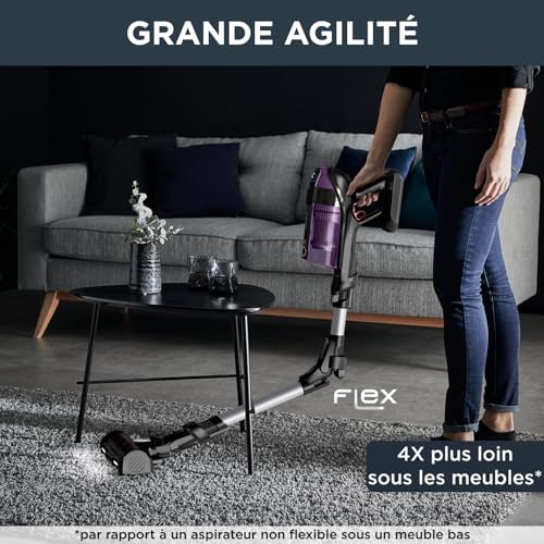 1738851677 Avis Rowenta X Force Flex 12.60 RH98A0WO Puissance 150 AW et Flexibilite Unique