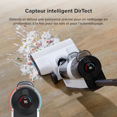 1739571743 Avis Roborock Dyad Air Flexi Lite Aspirateur Balai 17000Pa Nettoyage Humides Seches sans Effort Auto NettoyageSechage Intelligent