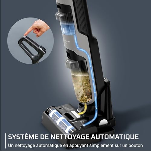 1739573564 Avis Rowenta X Clean 4 GZ5036WO Aspirateur Laveur Sans Fil Puissant Intelligent avec Nettoyage Automatique jusqua 50min dAutonomie 🏠✨