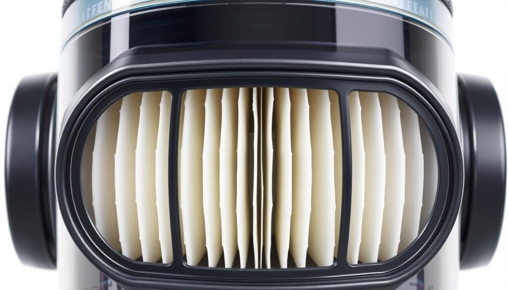 système de filtration aspirateur balai