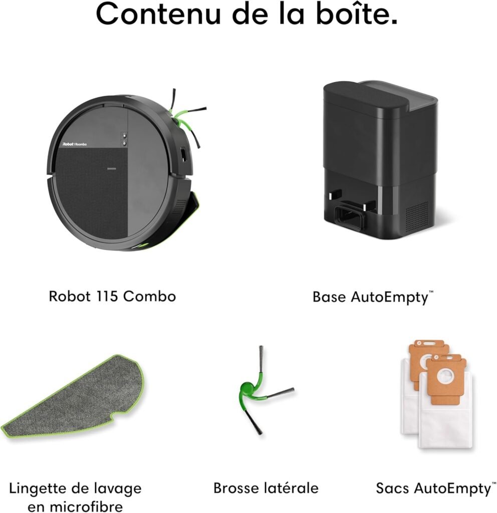 Roomba 115 Combo + AutoEmpty : avis sur ce que la base automatise vraiment - photo produit