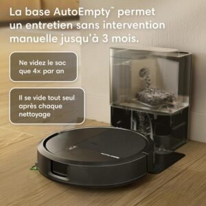 Roomba 115 Combo + AutoEmpty : avis sur ce que la base automatise vraiment