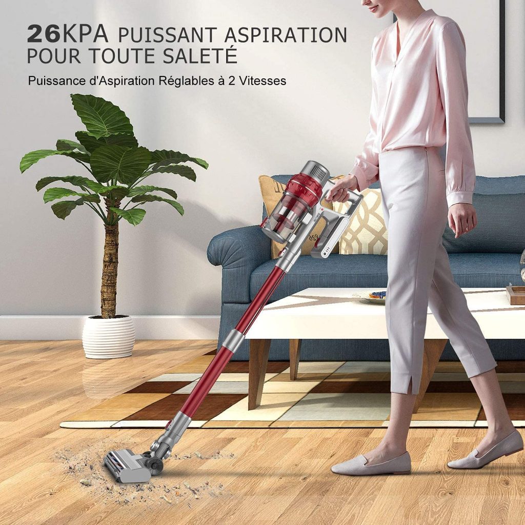 BuTure JR100 – Un aspirateur-balai pas cher avec une bonne puissance d'aspiration 1 Buture JR100 avis