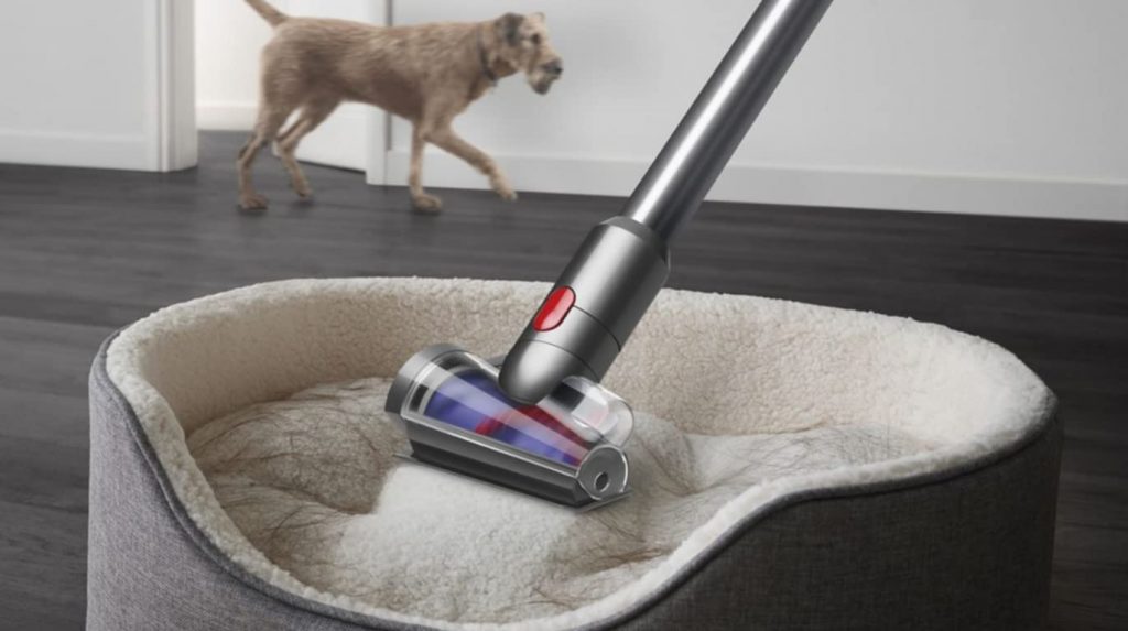 – Un aspirateur-balai doté d'une technologie avancée de détection de poussière 1 Dyson V12 Détecter Mince