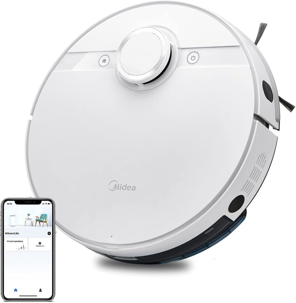 Midea M7 – Technologie laser et 4000 Pascals (Pa) en puissance d’aspiration