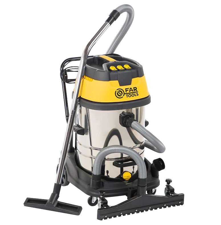 6 meilleurs aspirateur sans sac 2000w : guide d'achat et comparatif 16 Fartools PRO-NET70B Aspirateur liquides et poussières 3000 W 20 Kpa