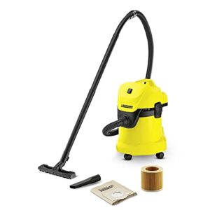 Avis Kärcher WD 3 : Aspirateur eau et poussière 1000 W efficace et pratique