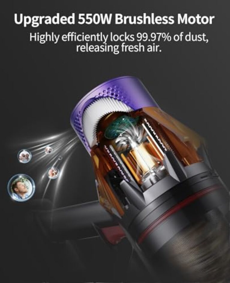 Avis aspirateur sans fil X7A - 550 W, 45 kPa, autonomie 60 min – Image 2