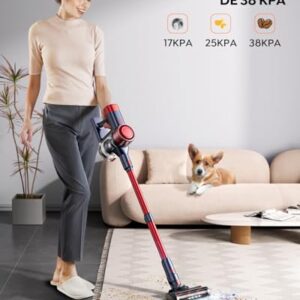 Avis sur l’Aspirateur Balai Sans Fil VC50 Rose : puissant et intelligent !