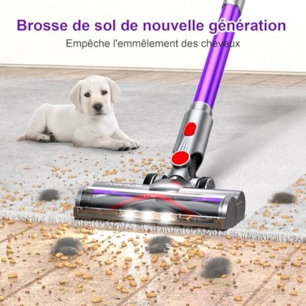 Aonus A7 Aspirateur Balai Sans Fil : Avis & Test - 40000Pa, 60min – Image 4