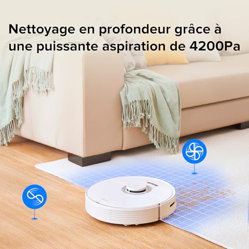 Avis Roborock Q7 Max+: Aspirateur WiFi 2.4G, Station Auto Empty, Zone No-Mop, 4200 Pa, 180 min d'autonomie, Blanc 21 1733854267 Avis Roborock Q7 Max Aspirateur WiFi 2.4G Station Auto Empty Zone No Mop 4200 Pa 180 min dautonomie Blanc