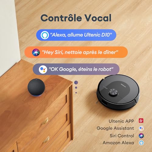 Test Avis Aspirateur Robot Ultenic D10 : Nettoyage Élevé, Silencieux, et Intelligent 25 1734019590 Avis Ultenic D10 5000Pa Aspiration LiDAR Multi Etages App Controlee Alexa Siri IFTTT