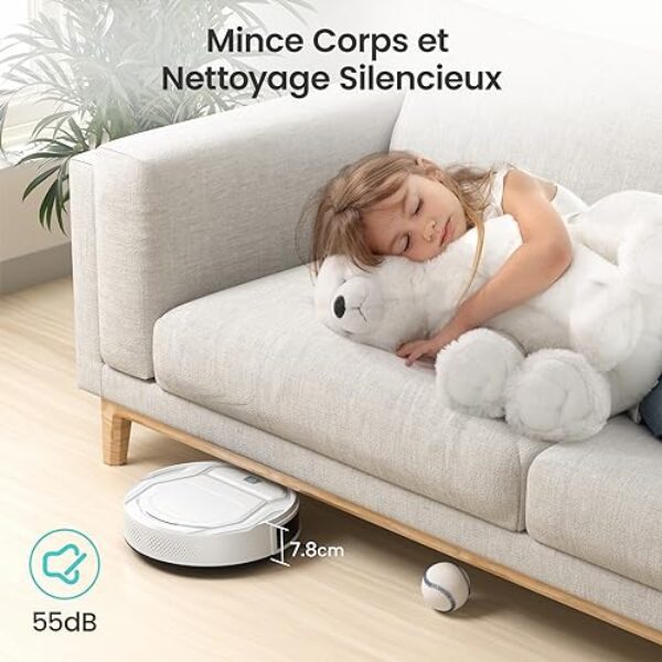 Test Avis Lefant M210 : Robot Aspirateur d'Entrée de Gamme – Image 4