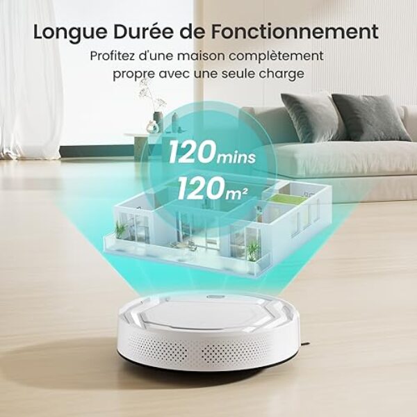Test Avis Lefant M210 : Robot Aspirateur d'Entrée de Gamme – Image 7