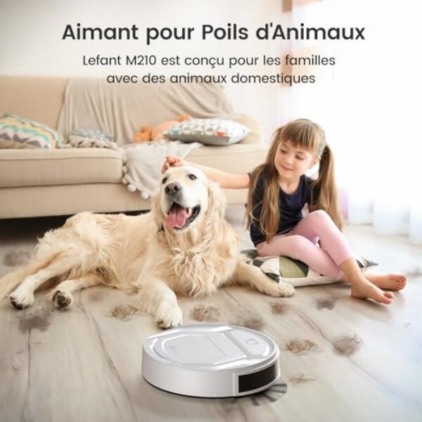 Test Avis Lefant M210 : Robot Aspirateur d'Entrée de Gamme – Image 9