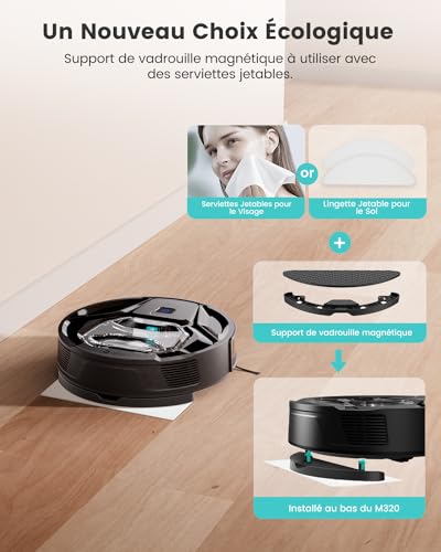 Avis Aspirateur robot Lefant M320 à 6000 Pa d’Aspiration : Votre Compagnon de Nettoyage Intelligent 21 1734105751 Avis Lefant M320 Aspirateur robot innovant 6000 Pa evitement dobstacles 2024 ideal pour animaux tapis