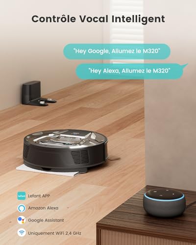 Avis Aspirateur robot Lefant M320 à 6000 Pa d’Aspiration : Votre Compagnon de Nettoyage Intelligent 25 1734105768 Avis Lefant M320 Aspirateur robot innovant 6000 Pa evitement dobstacles 2024 ideal pour animaux tapis