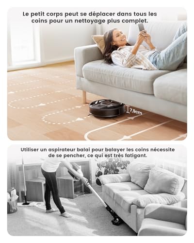 Avis Aspirateur robot Lefant M320 à 6000 Pa d’Aspiration : Votre Compagnon de Nettoyage Intelligent 28 1734105781 Avis Lefant M320 Aspirateur robot innovant 6000 Pa evitement dobstacles 2024 ideal pour animaux tapis