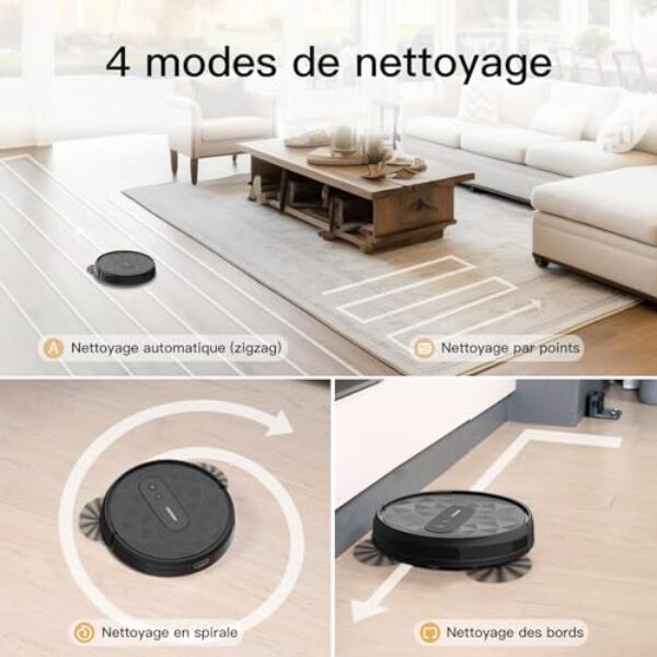 Avis AIRROBO P20 : Aspirateur Robot Intelligent et Silencieux pour une Ménagère Sans Souci – Image 4