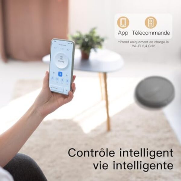 Avis AIRROBO P20 : Aspirateur Robot Intelligent et Silencieux pour une Ménagère Sans Souci – Image 5