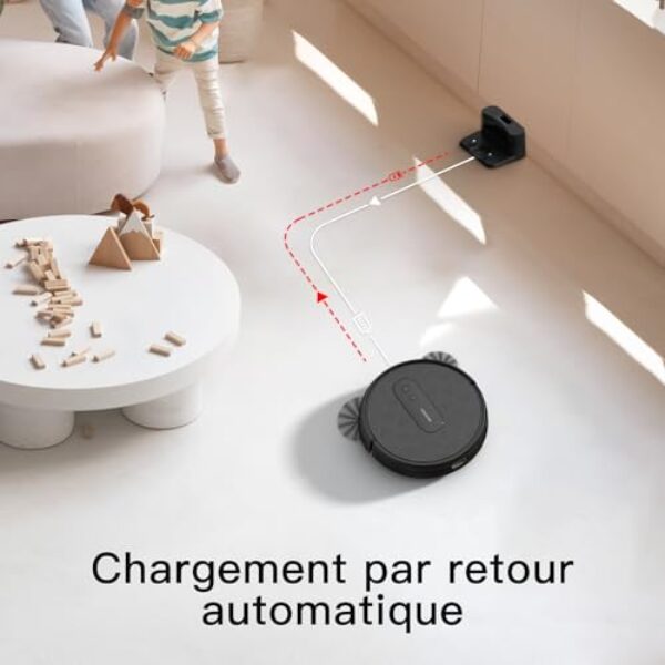 Avis AIRROBO P20 : Aspirateur Robot Intelligent et Silencieux pour une Ménagère Sans Souci – Image 6