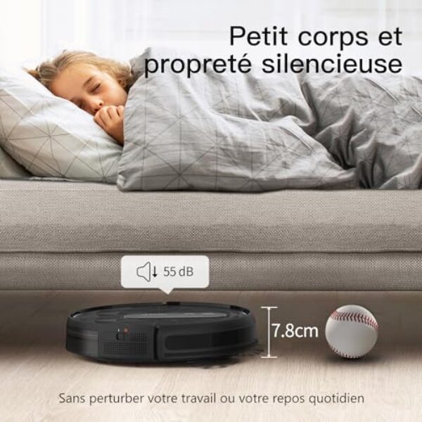 Avis AIRROBO P20 : Aspirateur Robot Intelligent et Silencieux pour une Ménagère Sans Souci – Image 7