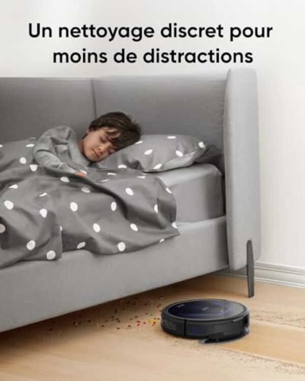 Avis Eufy G50: Aspirateur-Solveur Pro, 4000Pa, Patin Pour Nettoyage, Boucleless Brush Dynamics, Silencieux – Image 4