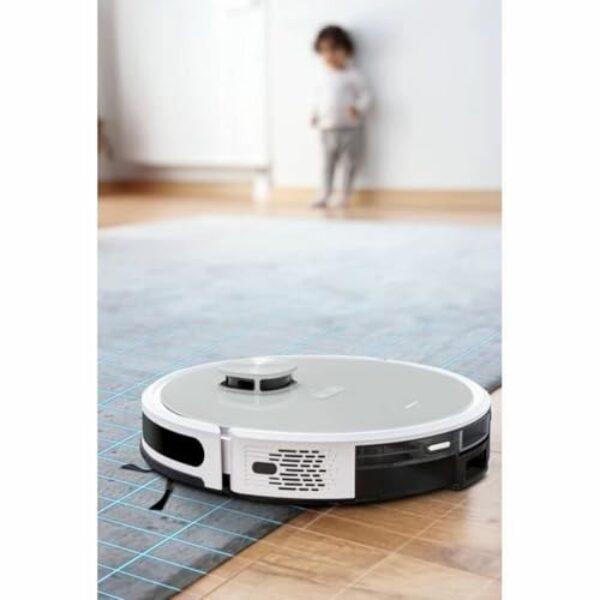 Avis MEDION X21 SW - Robot Aspirateur 3000 Pa Laser Navigation, Innovant & Euxora J20-Style – Image 4