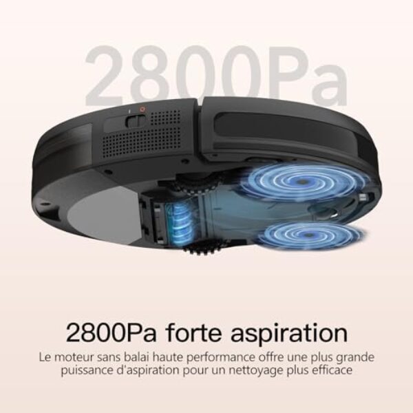 Avis AIRROBO P20 : Aspirateur Robot Intelligent et Silencieux pour une Ménagère Sans Souci – Image 2