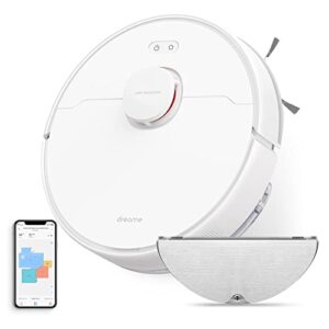 Avis Dreame D9 Max Aspirateur Robot 2 en 1, Nav. LDS Intelligente, 4000 Pa, Nettoyage Smart WiFi/Alexa/App Blanc