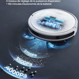 Aspirateur Robot Laresar Clean Evol 3 : Absorption Puissante et Polyvalent