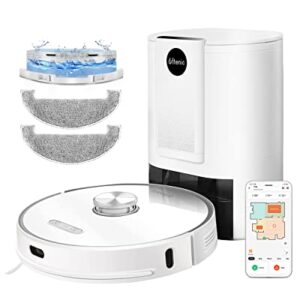 Avis Robot Aspirateur Laveur Ultenic T10: Navivation Laser, Aspiration 3000PA, App + Alexa