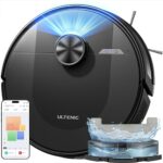 Test Avis Aspirateur Robot Ultenic D10 : Nettoyage Élevé, Silencieux, et Intelligent 39 Aspirateur robot Ultenic D10 5000 Pa, navigation LiDAR, cartographie multi-étages, application connectée/Alexa/Siri/IFTTT, 120 min, fin, silencieux – Idéal pour les poils d'animaux, les cheveux, la poussière et les tapis