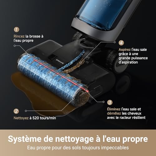 Avis Dreame H14 Pro : Aspirateur Plat 180° & Séchage Rapide 22 1737197117 pstrongAvis Dreame H14 Pro Aspirateur Plat 180° amp Sechage Rapidestrongp