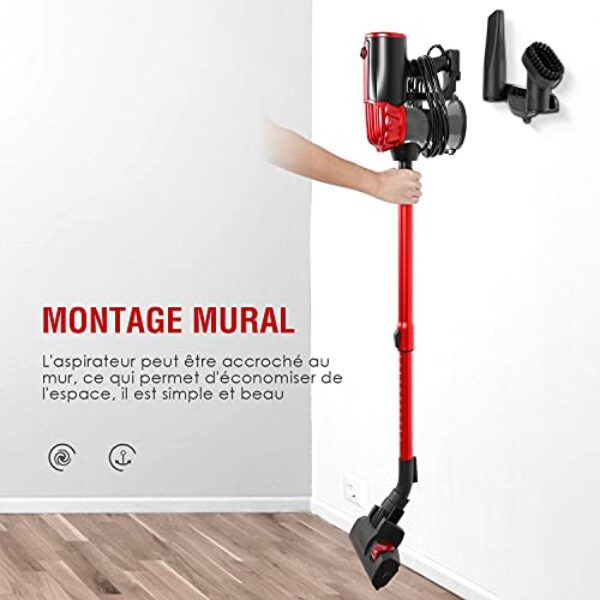 Avis Koticidsin Aspirateur Balai 2 en 1 800W HEPA – Image 6