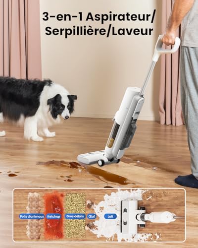 Avis Proscenic F10 Pro: Aspirateur-eau-poussière 3 en 1 Facile et Efficace 18 Avis Proscenic F10 Pro Aspirateur eau poussiere 3 en 1 Facile et Efficace