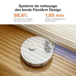 Avis: Aspirateur robot Roborock Qrevo Pro – Cleanliness Révolutionnaire avec FlexiArm & Nettoyage Automatique de Moquettes