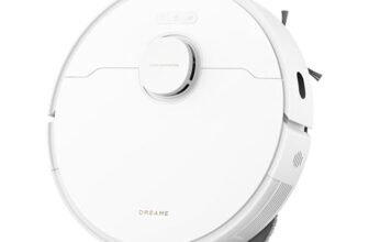 dreame L10s Pro Gen 2 Robot Aspirateur Laveur 7 000 Pa, Levage Automatique des Serpillières, Détection de Tapis par Ultrasons, Compatible avec Siri/Dreamehome, Poils d'animaux, Sol Dur et Tapis