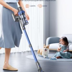Avis INTETURE BP10 : Aspirateur Balai Puissant 450W Sans Fil