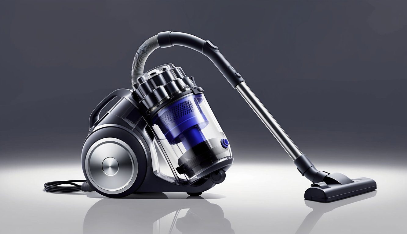 Aspirateur balai Fagor Premium 300W : Performance et Efficacité de Nettoyage 6 Un aspirateur élégant et moderne avec un moteur puissant et des composants détachables