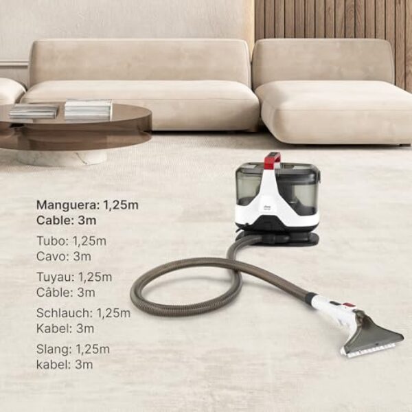 Ufesa Eden 600 Avis : Aspirateur Eau et Poussière / Shampouineuse Canapé – Image 6