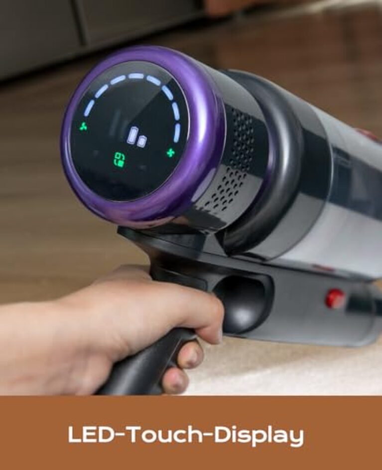 Avis VSTOKY V15 Pro Max : Aspirateur Balai 2-en-1 Puissant 48KPa – Image 5