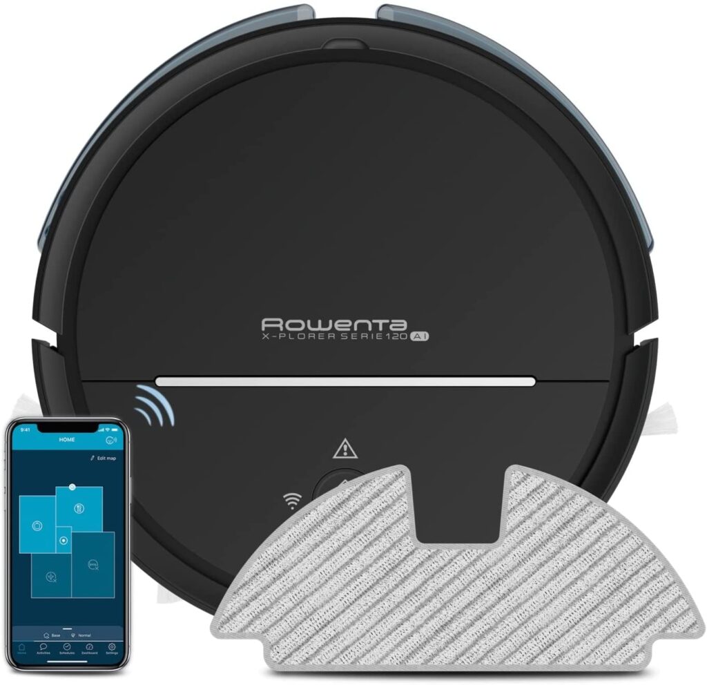 Robot aspirateur laveur Rowenta : Performance et innovation pour un nettoyage efficace