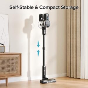 Avis Lubluelu Aspirateur Balai Sans Fil Puissant – 50 min d’Autonomie