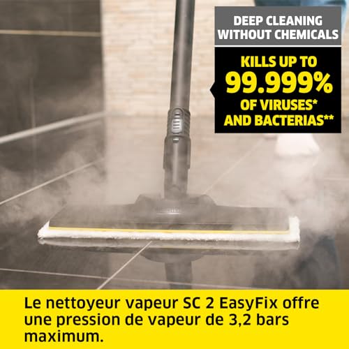 Test Avis Karcher SC 2 EasyFix Blanc – Nettoyeur Vapeur Puissant